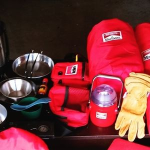 Marlboro Adventure Team Complete Hiking & Camping Setup